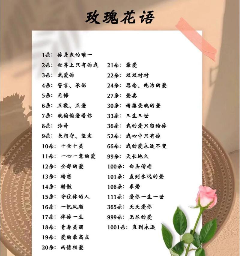 数字19在花语中代表什么？